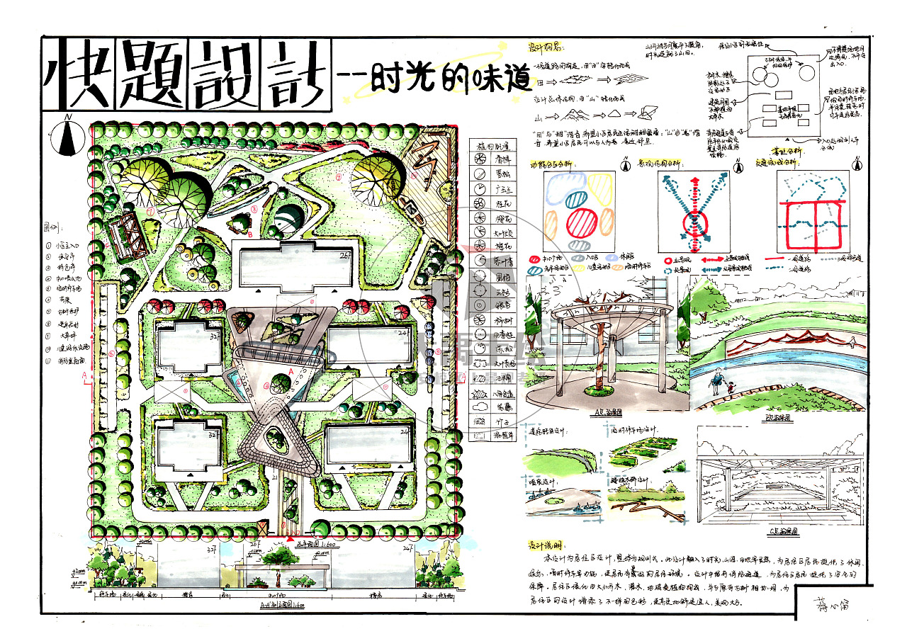 好看的景觀快題設(shè)計(jì)大禹 - 站酷(zcool)